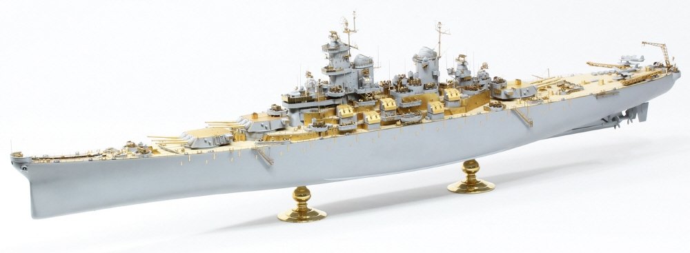 Pontos 35026FN USS BB-63 Missouri 1945 Detail Up Set (Teak tone stained wooden deck) 1/350 – image 2
