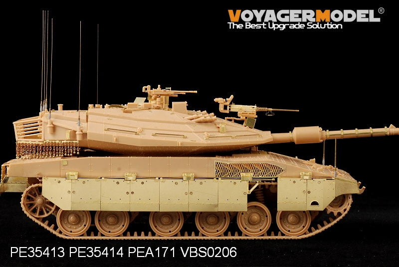 Voyager Model PE35414 Modern Merkava Mk.IV LIC MBT side skirt For ACADEMY 13227 1/35 – obrázek 2