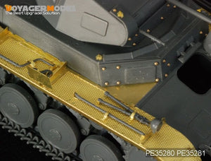 Ailes Voyager Model PE35281 pour char allemand Pz.Kpfw.II Ausf.A/B/C, compatibles avec le modèle TAMIYA 35292 au 1/35  – image 4