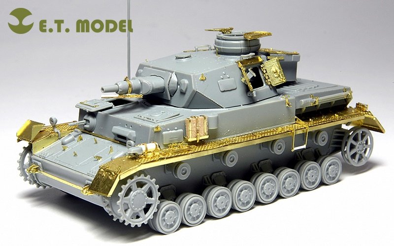 ET Model E72-007 WWII German Pz.Kpfw.IV Ausf. F1 For DRAGON 7321 1/72 – image 6