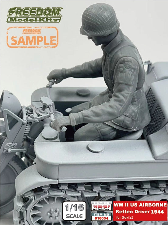 Freedom 16004 SDKFZ-2 Capfured by US Army WW2 1/16 – image 4