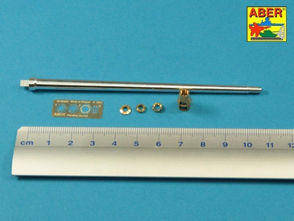 Aber 35L-241 7.5 cm barrel with muzzle brake for Panther Ausf.A (1/35) – Bild 3