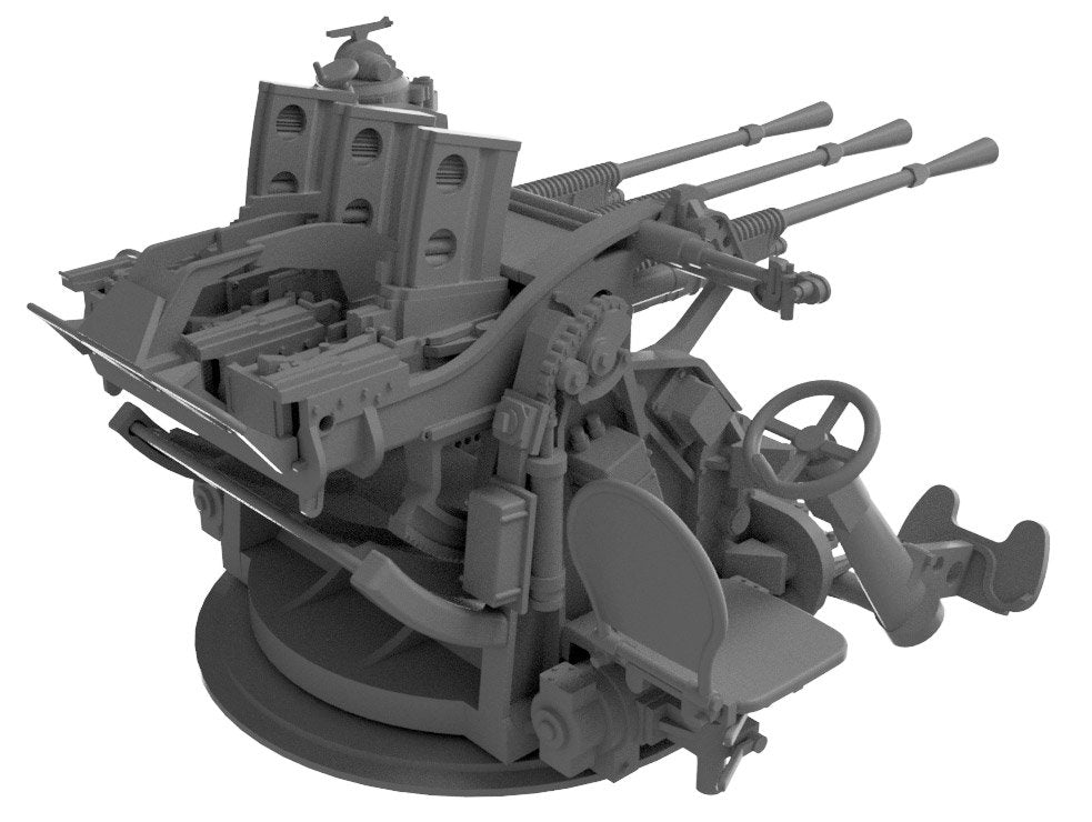 Pit-Road G47 IJN Type 96 25mm Triple AA Gun 1/35 – image 7