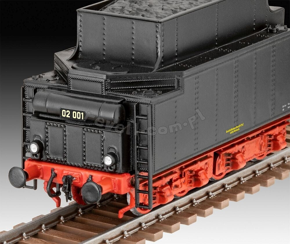 Revell 02171 Express locomotive BR 02 - Tender 2 2mT30 1/87 – image 4