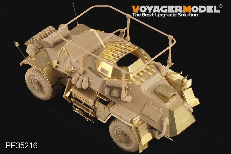 Maquette Voyager PE35216 Sd.Kfz.223 allemand de la Seconde Guerre mondiale pour TAMIYA 35268 au 1/35 – image 4