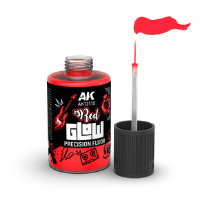 AK Interactive AK12110 RED GLOW PRECISION FLUOR 30ml – obrázek 2