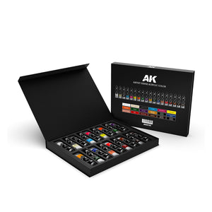 AK Interactive AKAD100 Artist Dense Acrylic Colors - Deluxe Edition Box Full Range – image 2