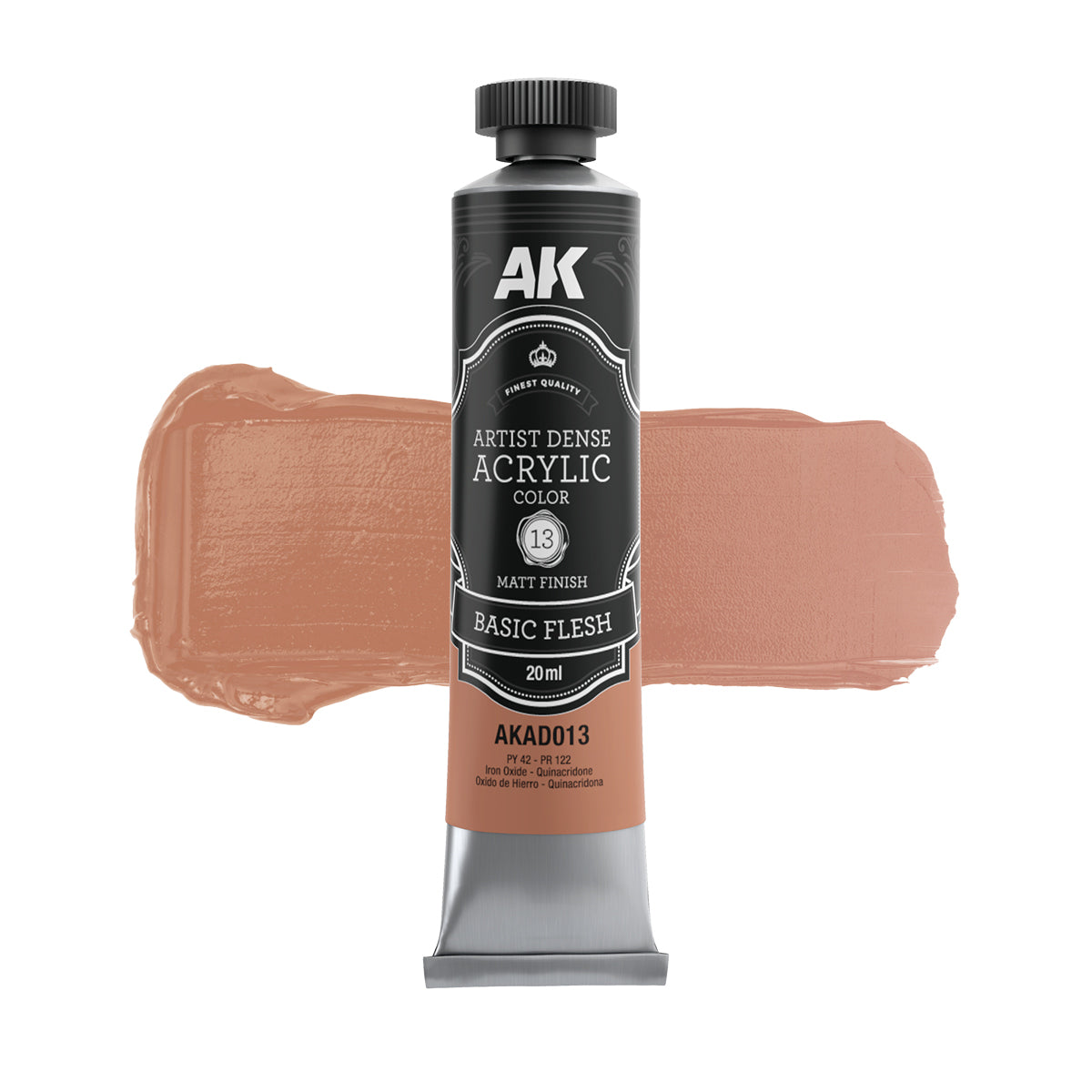 AK Interactive AKAD105 Artist Dense Acrylic Colors - Flesh Color Set – imagen 4