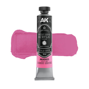AK Interactive AKAD105 Artist Dense Acrylic Colors - Flesh Color Set – imagen 2