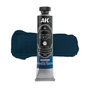 AK Interactive AKAD108 Artist Dense Acrylic Colors - Blue Color Set – image 6