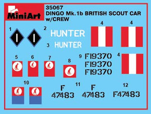 MiniArt 35067 DINGO Mk.1b BRITISH SCOUT CAR w/CREW 1/35 – image 24