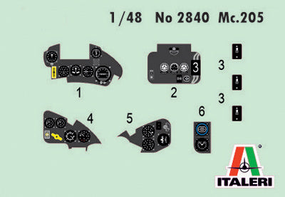 Italeri 2840 Macchi MC.202 Folgore 1/48 – image 4