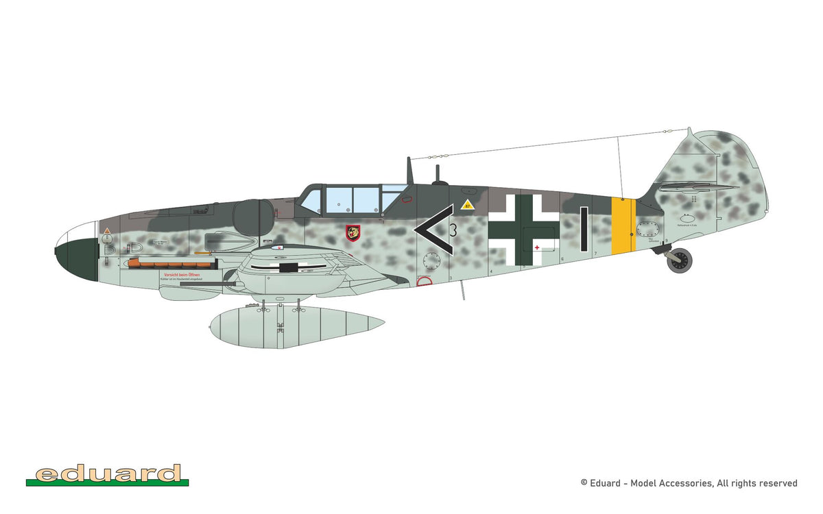 Eduard 84215 Messerschmitt Bf-109 G-5 1/48 – imagen 4