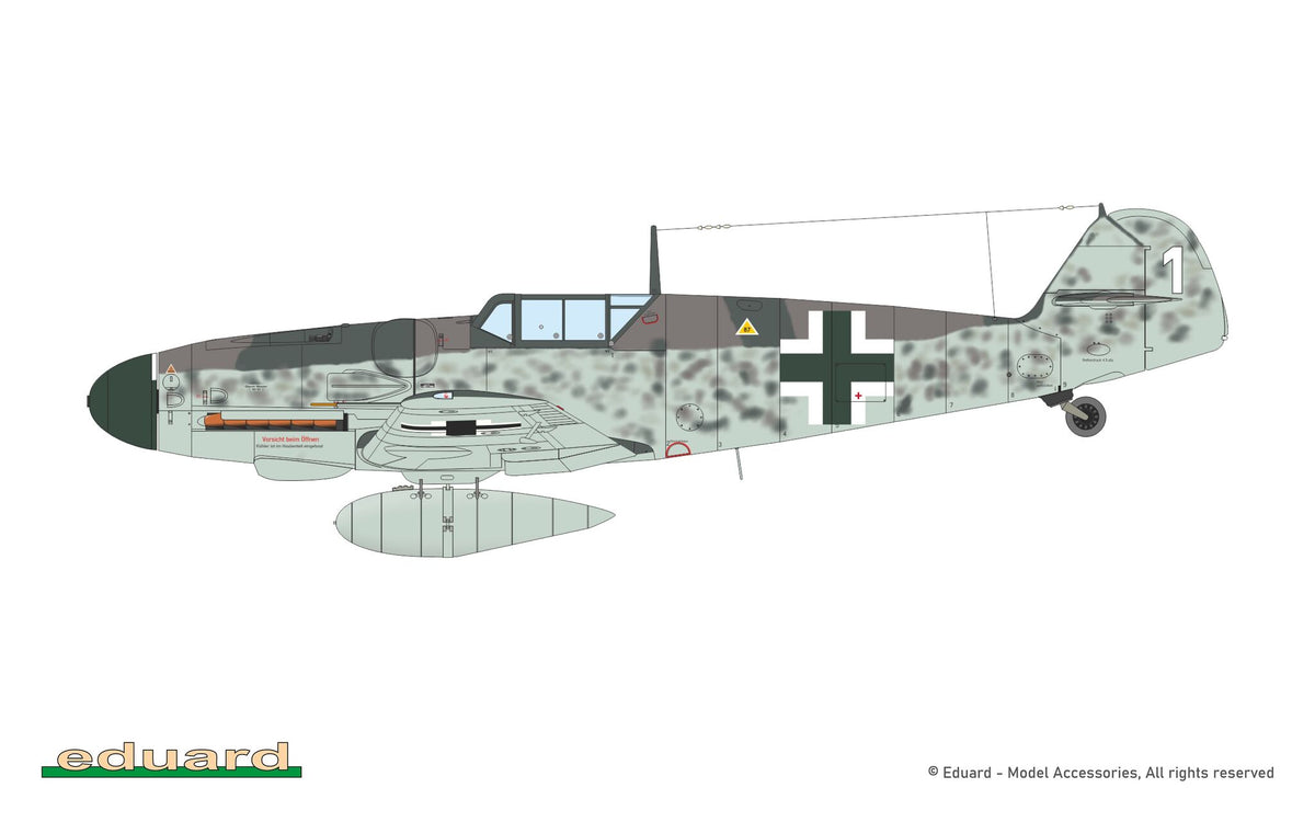 Eduard 84215 Messerschmitt Bf-109 G-5 1/48 – imagen 5