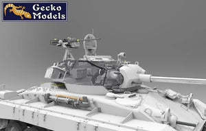Gecko Models 16GM0038 US M24 Light Tank Chaffee WWII Version 1/16 – obrázek 15