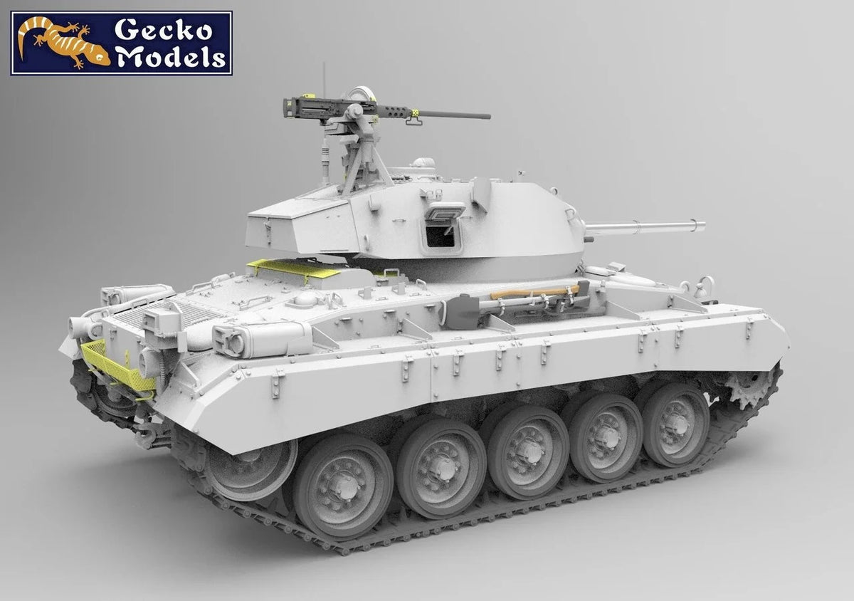Gecko Models 16GM0038 US M24 Light Tank Chaffee WWII Version 1/16 – obrázek 3