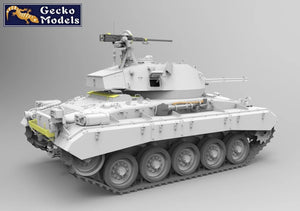 Gecko Models 16GM0038 US M24 Light Tank Chaffee WWII Version 1/16 – obrázek 3