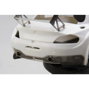 Hobby Design HD07-0075 BMW Z4 GT3 Stainless Steel Exhaust Pipe Set for Fujimi 125565 kit 1/24 – imagen 4