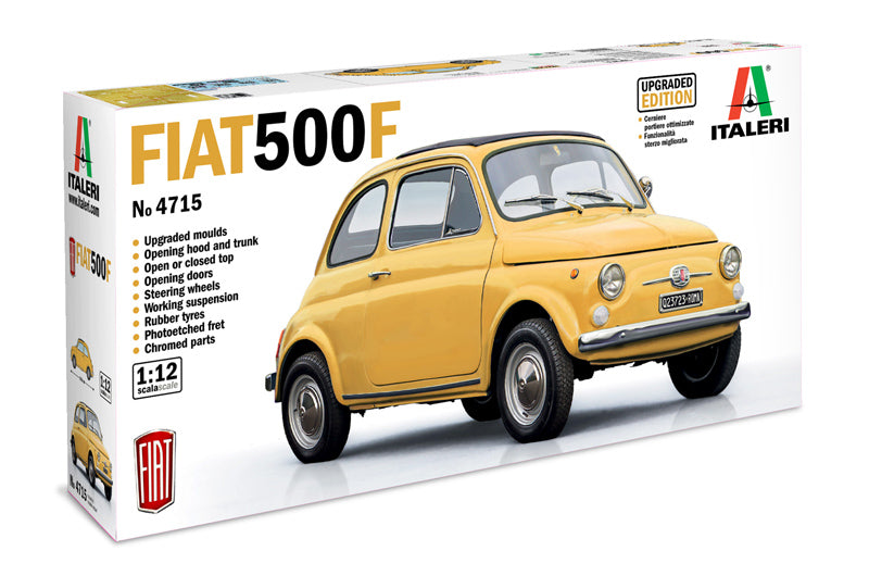 Italeri 4715 Fiat 500 F Upgraded Edition 1/12 – image 2
