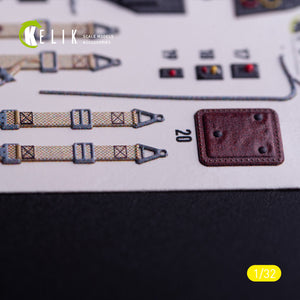 KELIK K32034 Messerschmitt Bf-109 G-6 - Interior 3D Decals (for Trumpeter Kits) 1/32 – image 2