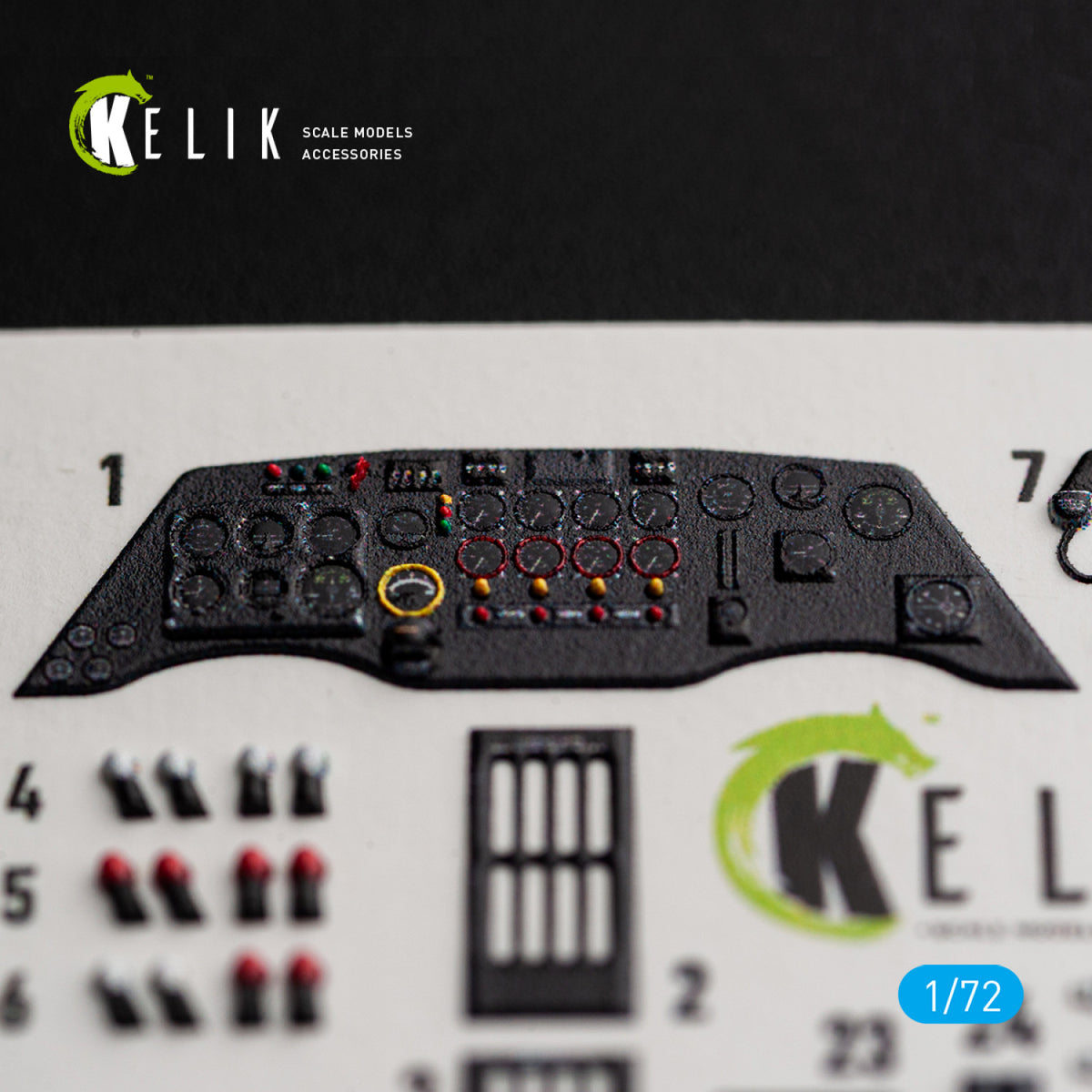 KELIK K72245 Short Sunderland Mk.I / Mk.II - Interior 3D Decals (for Special Hobby Kits) 1/72 – immagine 5