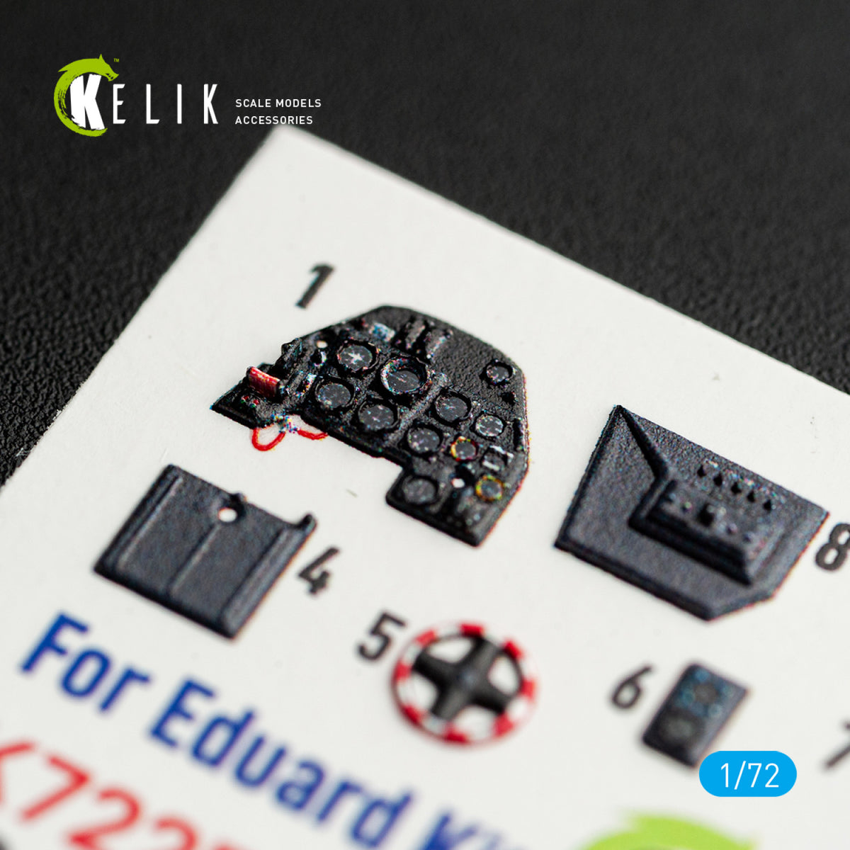 KELIK K72250 Avia S-199 - Interior 3D Decals (for Eduard Kits) 1/72 – image 4
