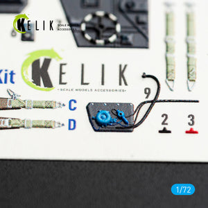 KELIK K72250 Avia S-199 - Interior 3D Decals (for Eduard Kits) 1/72 – image 6