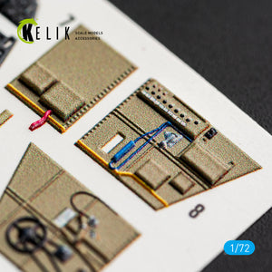 KELIK K72253 Messerschmitt Bf-109 G-2 / G-4 - Interior 3D Decals (for Special Hobby / Eduard Kits) 1/72 – image 2
