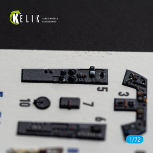 KELIK K72254 Focke Wulf Fw-190 A-8 / R-2 - Interior 3D Decals (for Eduard Kits) 1/72 – obrázek 7