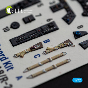 KELIK K72254 Focke Wulf Fw-190 A-8 / R-2 - Interior 3D Decals (for Eduard Kits) 1/72 – obrázek 9