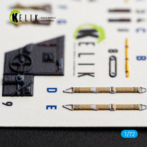 KELIK K72261 Messerschmitt Bf-109 K-4 - Interior 3D Decals (for Eduard Kits) 1/72 – zdjęcie 7