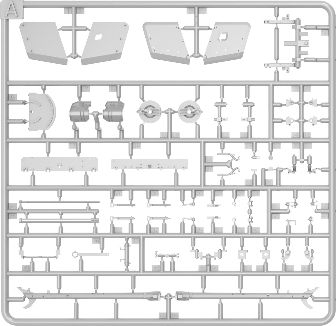 MiniArt 35485 RSO/01 Early Prod. with 7.5 cm Pak.40 &amp;amp; Crew 1/35 – immagine 8