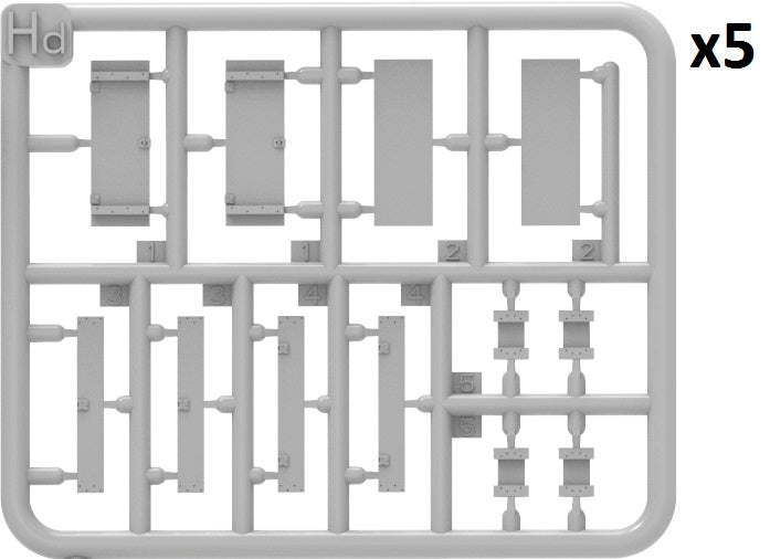 MiniArt 53078 75 mm M48 &amp;amp; M72 Ammo w/Wooden Crates 1/35 – imagen 3