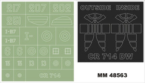 Montex MM48563 CR 714 for Dora Wings 48047 1/48