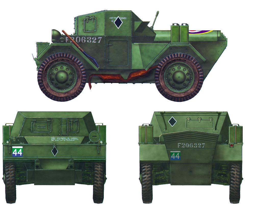 MiniArt 35074 DINGO Mk.II SCOUT CAR w/CREW 1/35 – obrázek 22