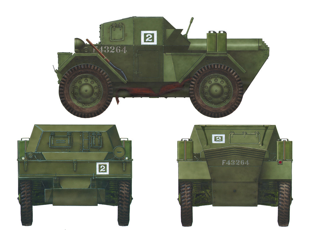 MiniArt 35074 DINGO Mk.II SCOUT CAR w/CREW 1/35 – obrázek 24