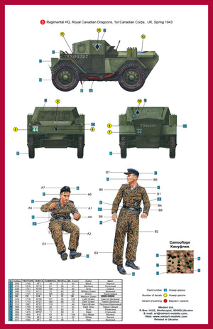 MiniArt 35074 DINGO Mk.II SCOUT CAR w/CREW 1/35 – obrázek 26