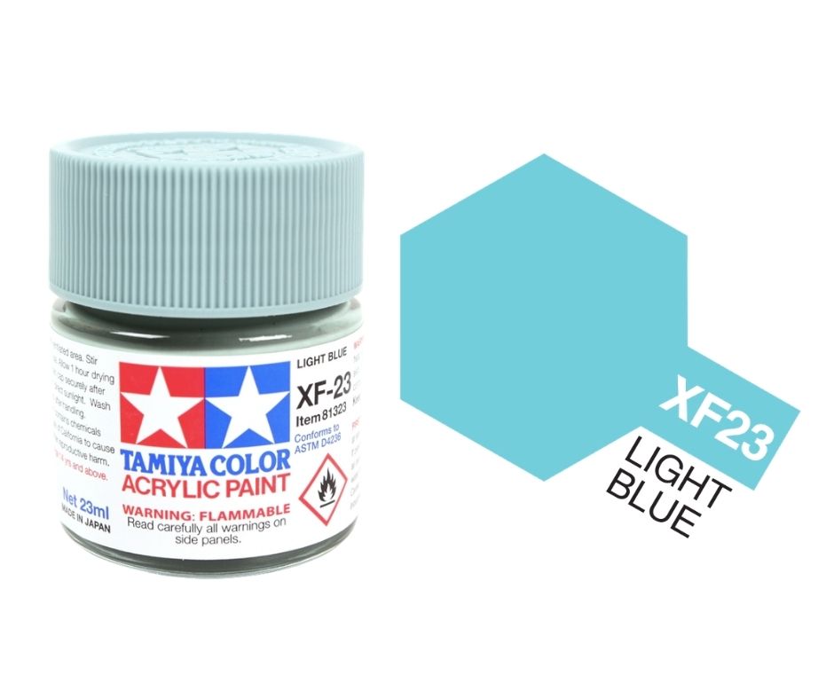 Tamiya 81323 Acrylic XF-23 Light Blue 23ml