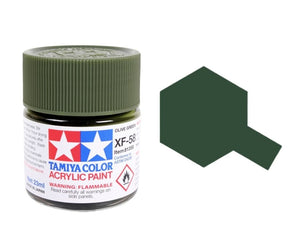 Tamiya 81358 Acrylic XF-58 Olive Green 23ml