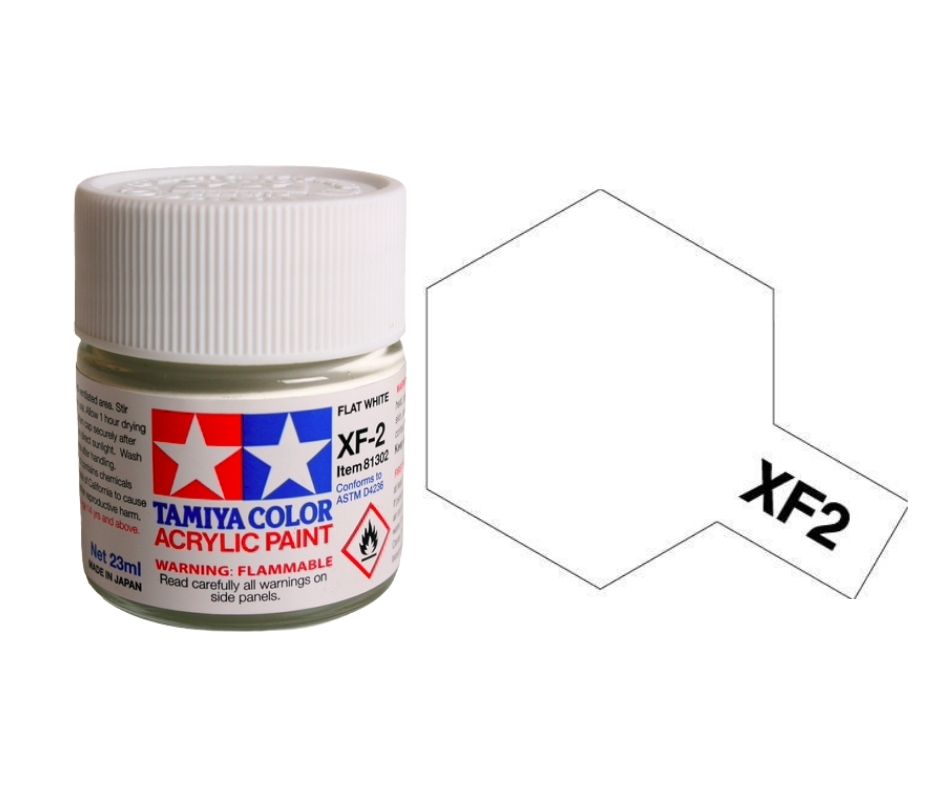 Tamiya 81302 Acryl XF-2 Flat White 23ml