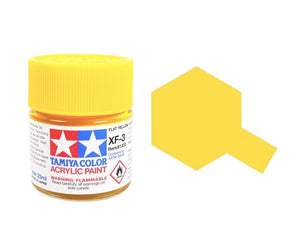 Tamiya 81303 Acrylic XF-3 Flat Yellow 23ml