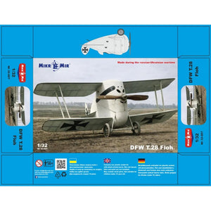 Mikromir 32-007 DFW T.28 Floh 1/32 – obrázek 2