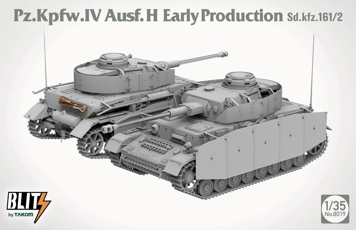 Takom 8019 Pz. Kpfw. IV Ausf. H Early Production 1/35 – obrázek 2