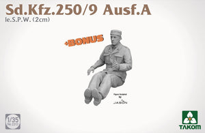 Takom 2213 Sd.Kfz. 250/9 Ausf. A le. S.P.W. (2 cm) 1/35 – obrázek 2