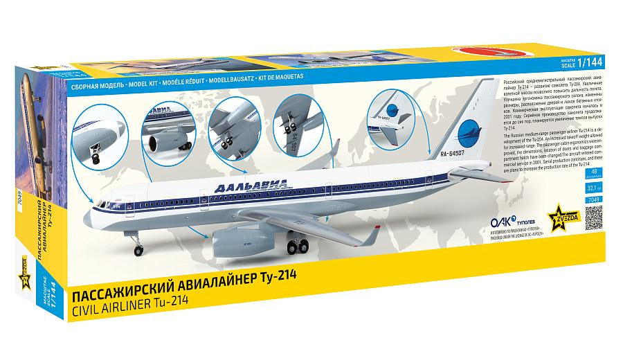 Zvezda 7049 Tu-214 1/144