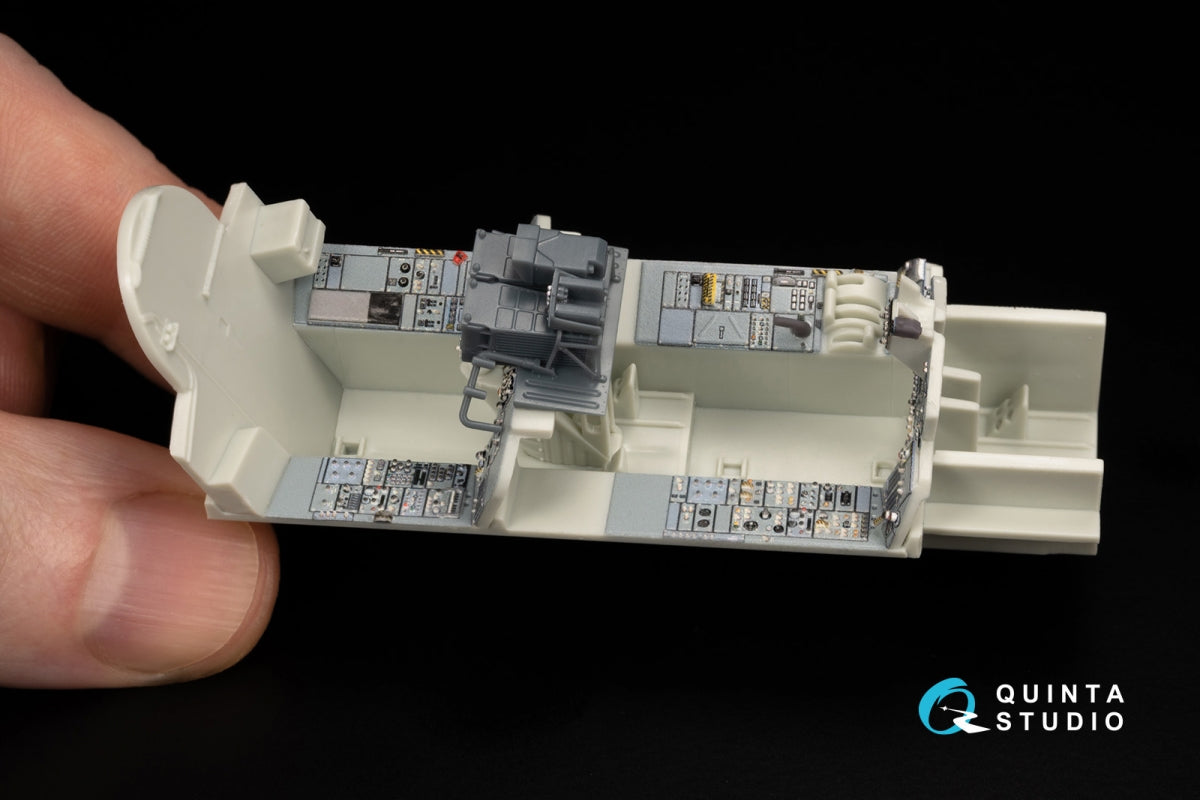 Quinta Studio QD+48058 Tornado F.3 3D-Printed &amp;amp; colored Interior on decal paper (Revell) (with 3D-printed resin parts) 1/48 – immagine 14