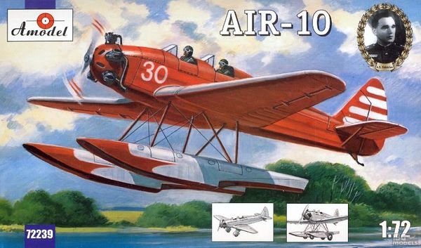 A-Model 72239 Yakovlev AIR-10 Hydroplane 1/72