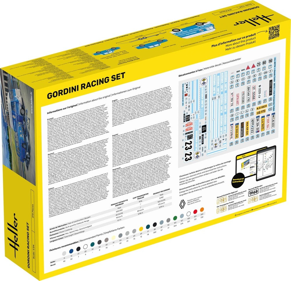 Heller 50328 Gordini Racing Coffret 1/24 – image 3