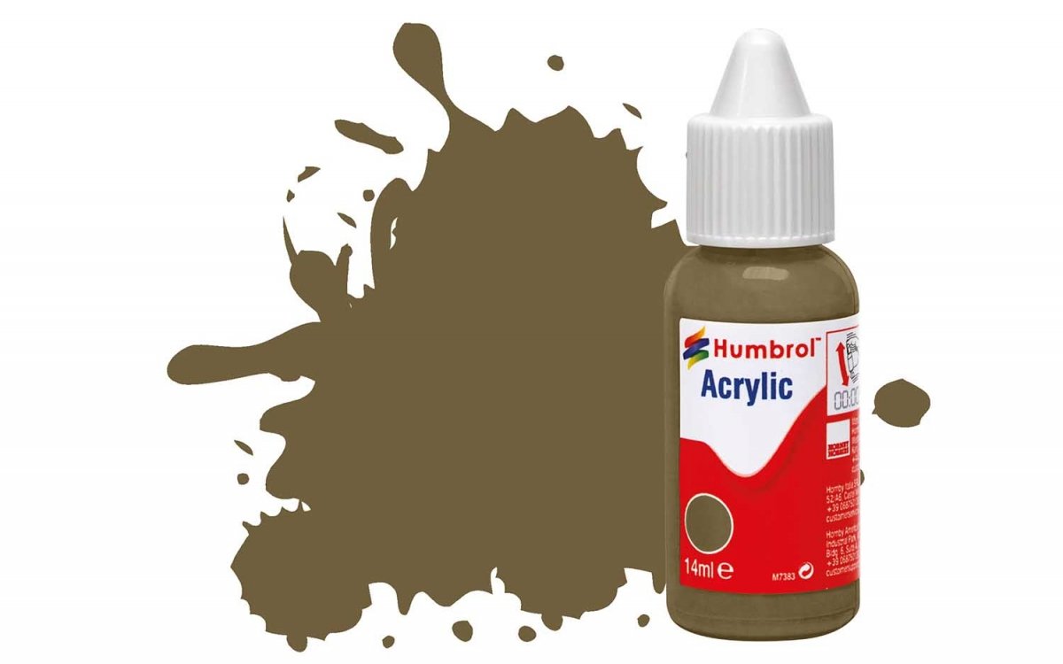Humbrol DB0086 N° 86 Vert olive - Mat - 14 ml.