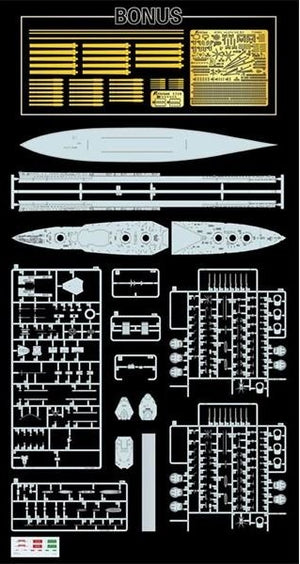 FlyHawk Model FH1310S HMS Agincourt Deluxe Edition 1/700 – Bild 2